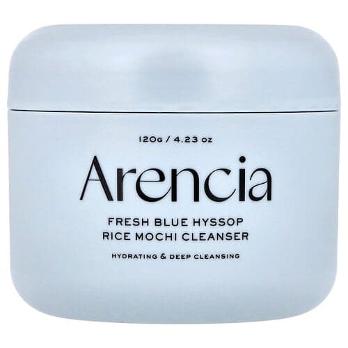 Arencia, Fresh Blue Hyssop Rice Mochi Cleanser, 4.23 oz (120 g)