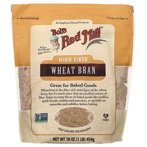 Bob's Red Mill, Wheat Bran, 16 oz (454 g)