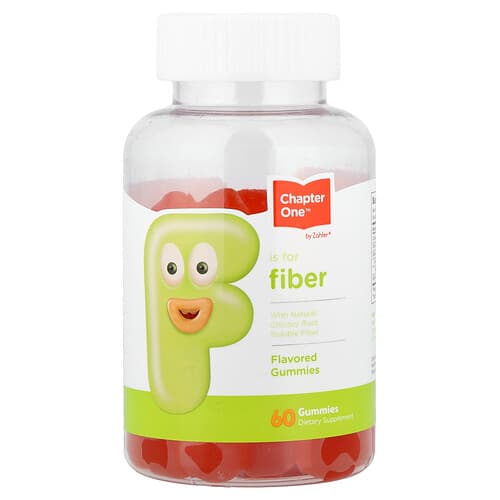 Zahler, Chapter One, Fiber Gummies, Flavored, 60 Gummies