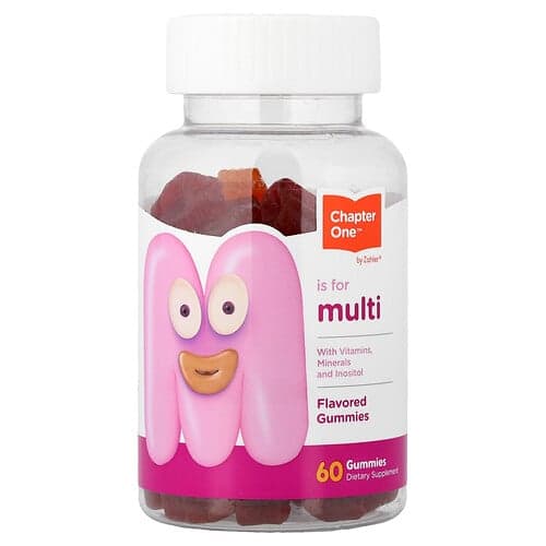 Zahler, Chapter One, Multi Gummies, Flavored, 60 Gummies