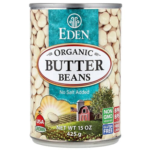 Eden Foods, Organic Butter Beans, 15 oz (425 g)
