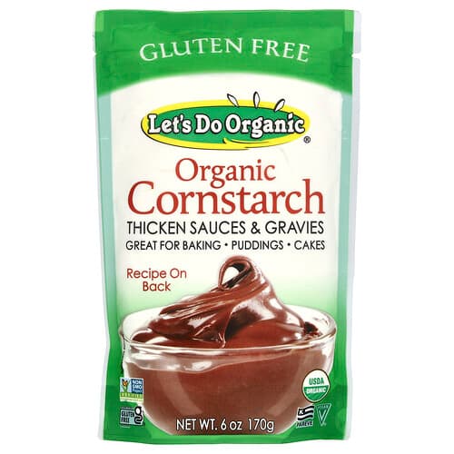 Let's Do Organic, Let's Do Organic, Organic Cornstarch, Gluten Free, 6 oz (170 g)