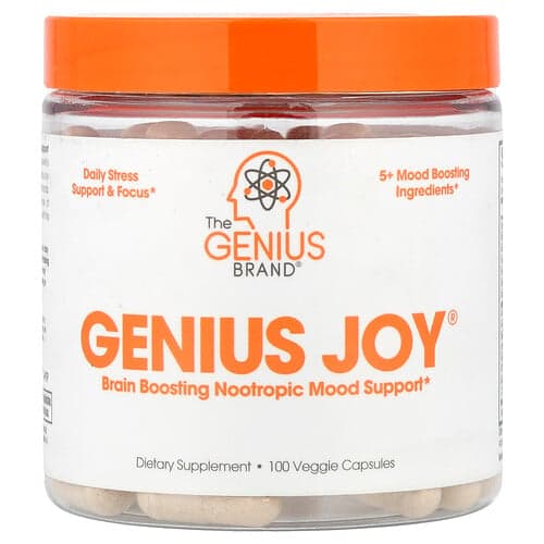 The Genius Brand, Genius Joy®, 100 Veggie Capsules