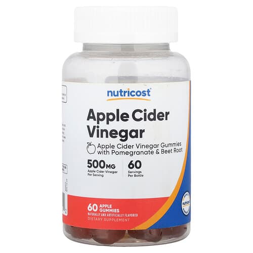 Nutricost, Apple Cider Vinegar Gummies, 60 Gummies
