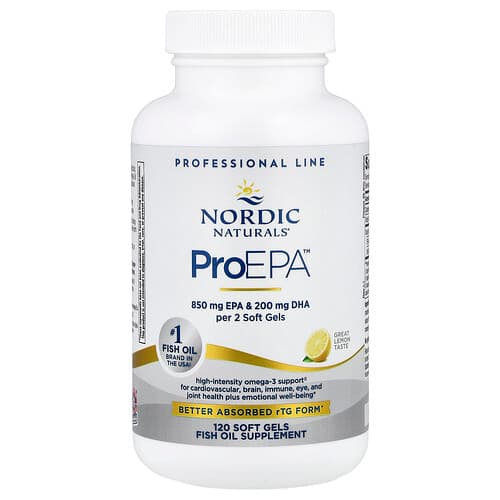 Nordic Naturals, ProEPA™, Lemon, 120 Softgels