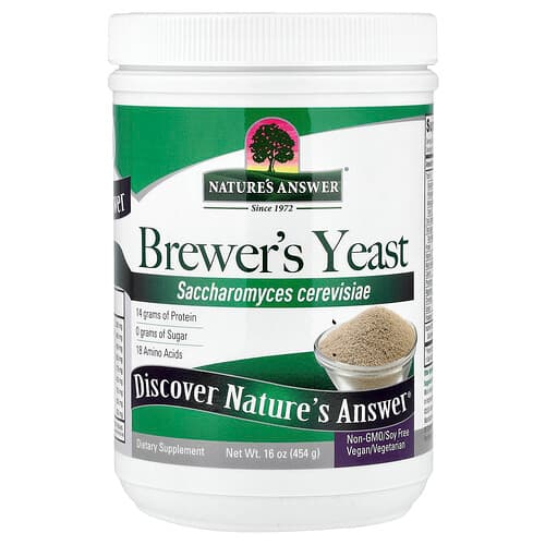 Nature's Answer, Brewer's Yeast , 16 oz (454 g)