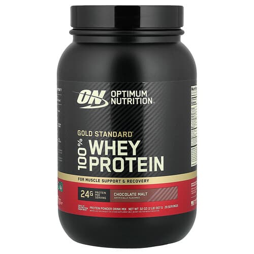 Optimum Nutrition, Gold Standard® 100% Whey Protein, Chocolate Malt, 2 lb (907 g)
