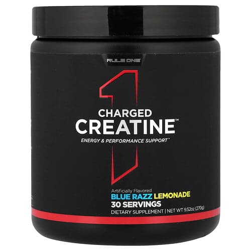 Rule One Proteins, Charged Creatine™, Blue Razz Lemonade, 9.52 oz (270 g)