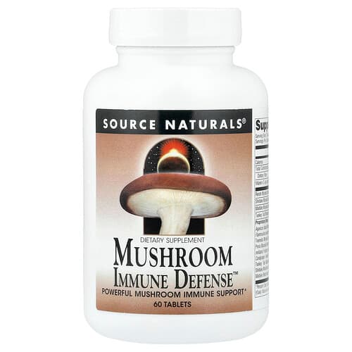 Source Naturals, Mushroom Immune Defense™, 60 Tablets