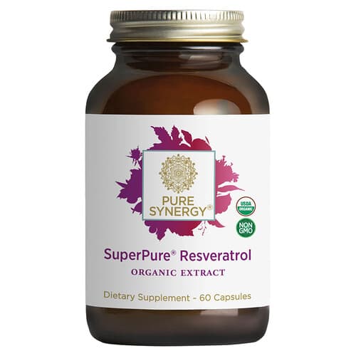 Pure Synergy, SuperPure® Resveratrol, 60 Capsules