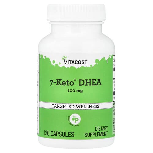 Vitacost, 7-Keto® DHEA, 100 mg, 120 Capsules