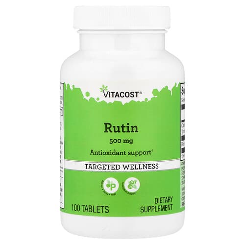 Vitacost, Rutin, 100 Tablets