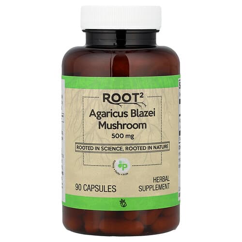 Vitacost, Root2, Agaricus Blazei Mushroom, 500 mg, 90 Capsules