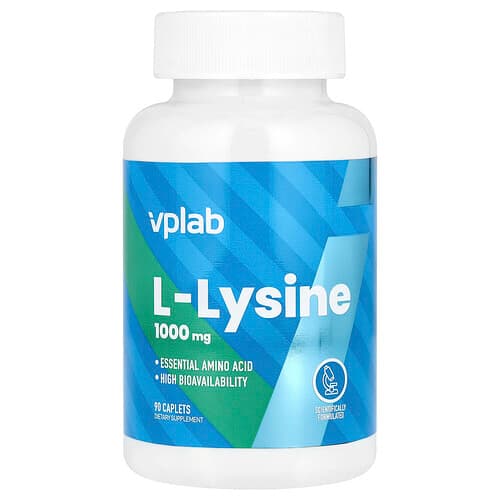 VPLab , L-Lysine, 1,000 mg, 90 Caplets