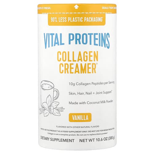 Vital Proteins, Collagen Creamer®, Vanilla, 10.6 oz (300 g)