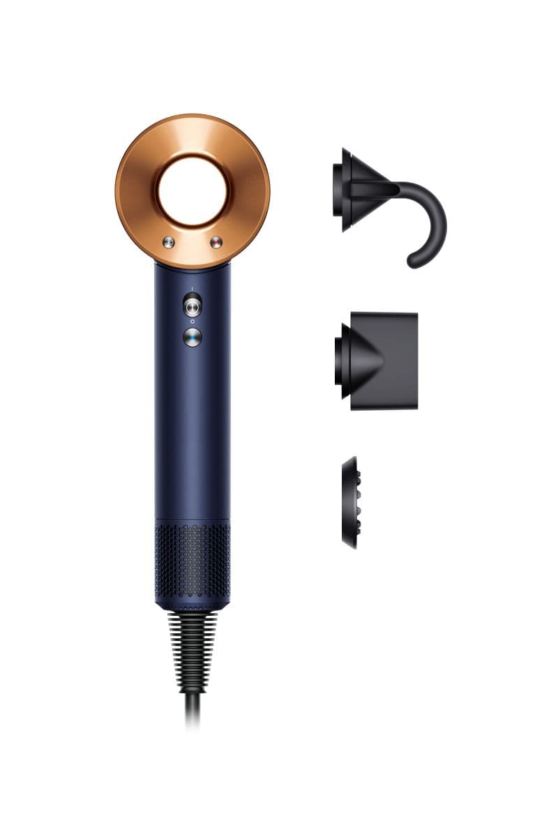 Sušilo za kosu Dyson Supersonic™ - Straight+Wavy (Prussian Blue / Rich Copper)