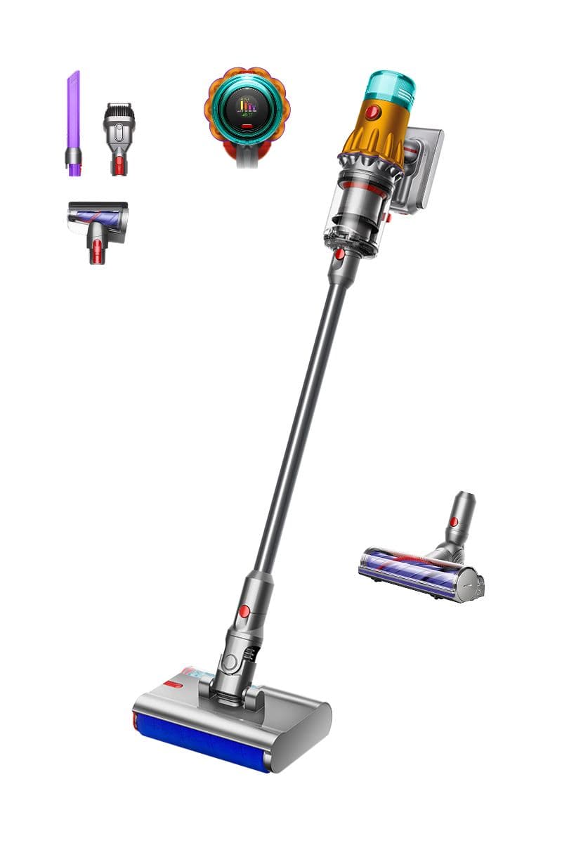 Dyson V12s Detect Slim Submarine™ za mokro i suho usisavanje (Yellow/Nickel)