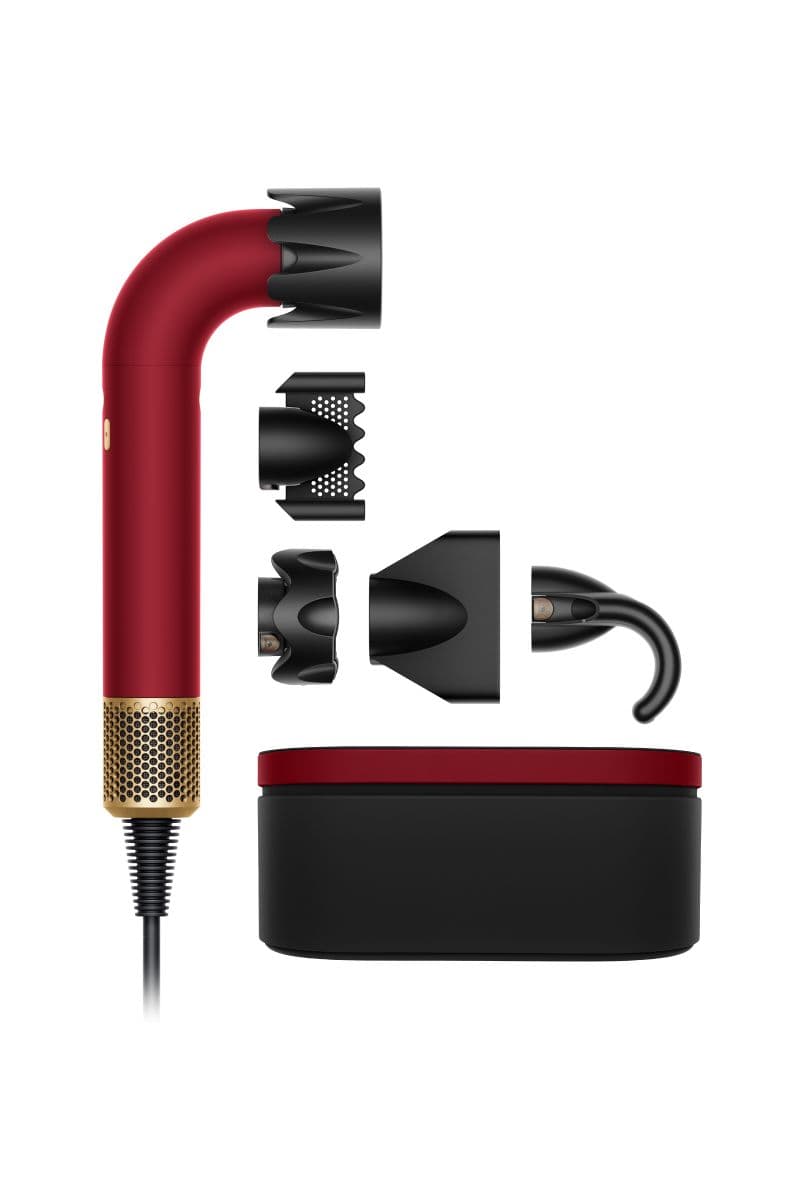 Sušilo za kosu Dyson Supersonic r™ - Straight+Wavy (Red Velvet/Gold)