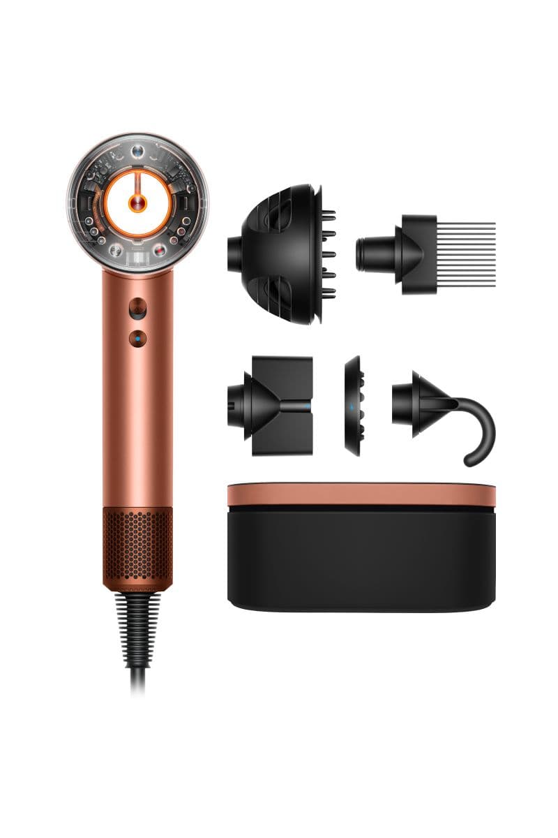 Sušilo za kosu Dyson Supersonic Nural™ -  Curly+Coily (Amber silk/ Pink champagne)