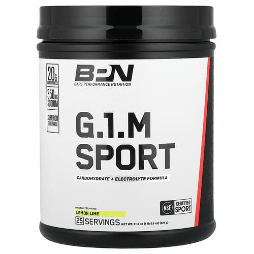 BPN, G.1.M Sport, Lemon Lime, 1lb 5.9 oz (620 g)