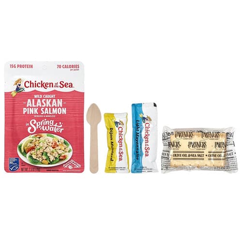 Chicken of the Sea, Packet Up!™, Pink Salmon Salad Kit, 1 Kit, 4.1 oz (116 g)