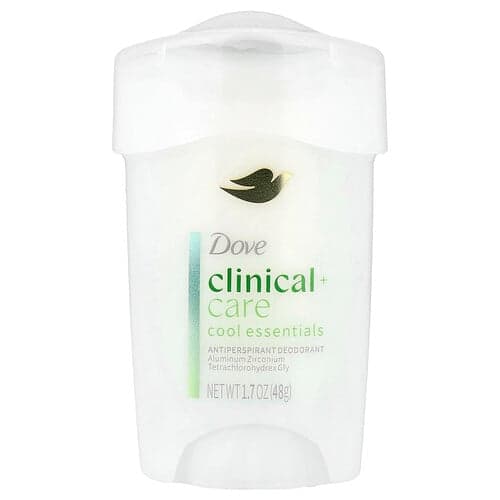 Dove, Clinical + Care, Antiperspirant Deodorant, Cool Essentials, 1.7 oz (48 g)