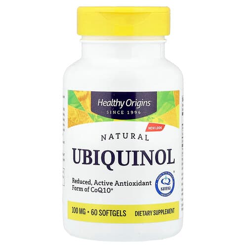 Healthy Origins, Natural Ubiquinol, 100 mg, 60 Softgels