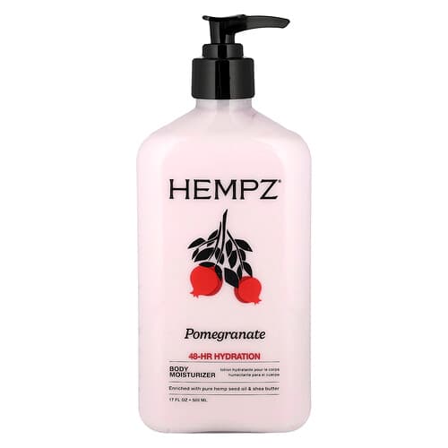 Hempz, Body Moisturizer, Pomegranate, 17 fl oz (500 ml)