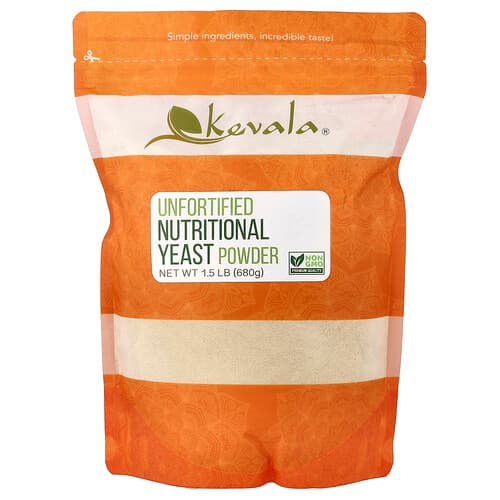 Kevala, Unfortified Nutritional Yeast Powder, 1.5 lb (680 g)