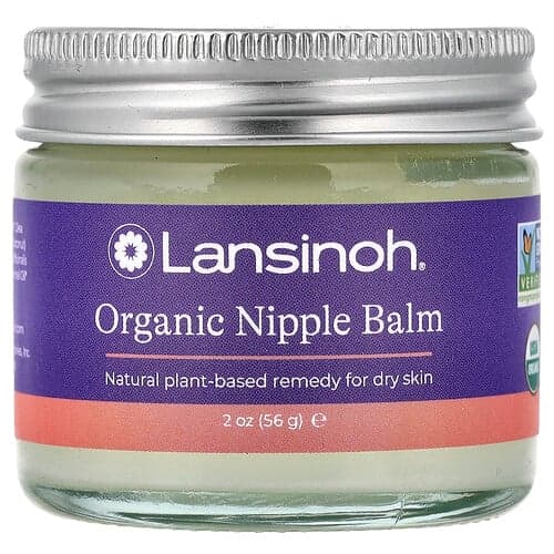 Lansinoh, Organic Nipple Balm, 2 oz (56 g)