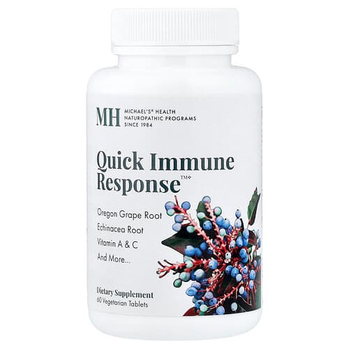 Michael's Health, Quick Immune Response™, 60 Vegetarian Tablets
