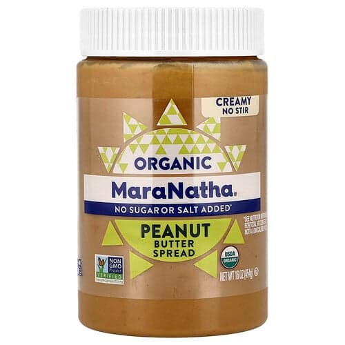 MaraNatha, Organic Peanut Butter Spread, Creamy, 16 oz (454 g)