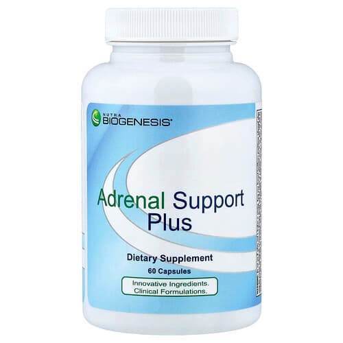 Nutra BioGenesis, Adrenal Support Plus, 60 Capsules