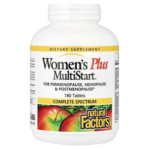 Natural Factors, Women's Plus MultiStart®, 180 Tablets