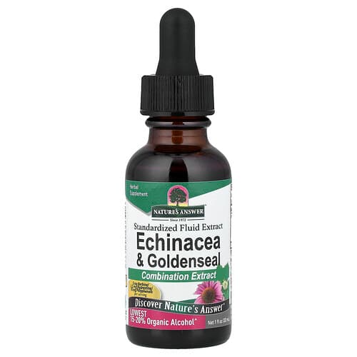 Nature's Answer, Echinacea & Goldenseal, Standardized Fluid Extract, 1 fl oz (30 ml)