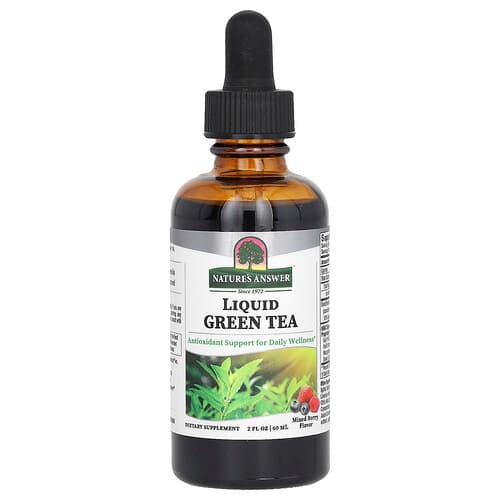 Nature's Answer, Liquid Green Tea, Mixed Berry, 2 fl oz (60 ml)