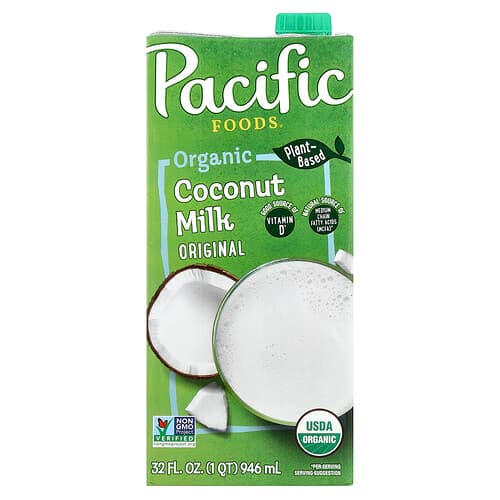 Pacific Foods, Organic Coconut Milk, Original, 32 fl oz (946 ml)