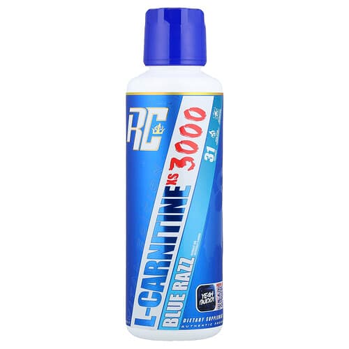 Ronnie Coleman, Vital Edition, L-Carnitine XS™ 3000, Blue Razz, 16 fl oz (473.28 ml)