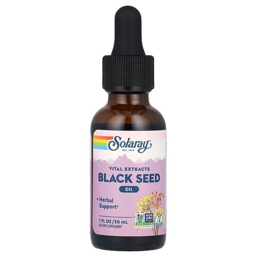 Solaray, Vital Extracts, Black Seed Oil, 1 fl oz (30 ml)