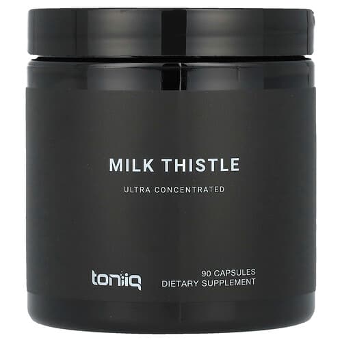 Toniiq, Milk Thistle, 90 Capsules (500 mg per Capsule)