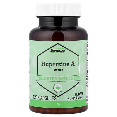 Vitacost, Synergy®, Huperzine A, 50 mcg, 120 Capsules