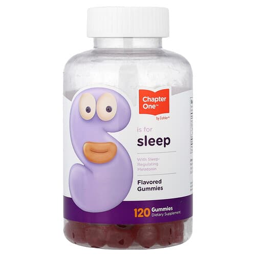 Zahler, Chapter One, Sleep, Melatonin Gummies, Flavored, 120 Gummies
